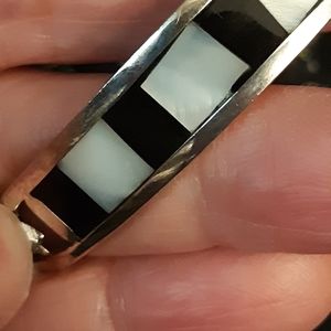 Hinged Alpaca Silver Bracelet